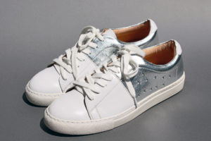 カラーブロックレースアップスニーカー